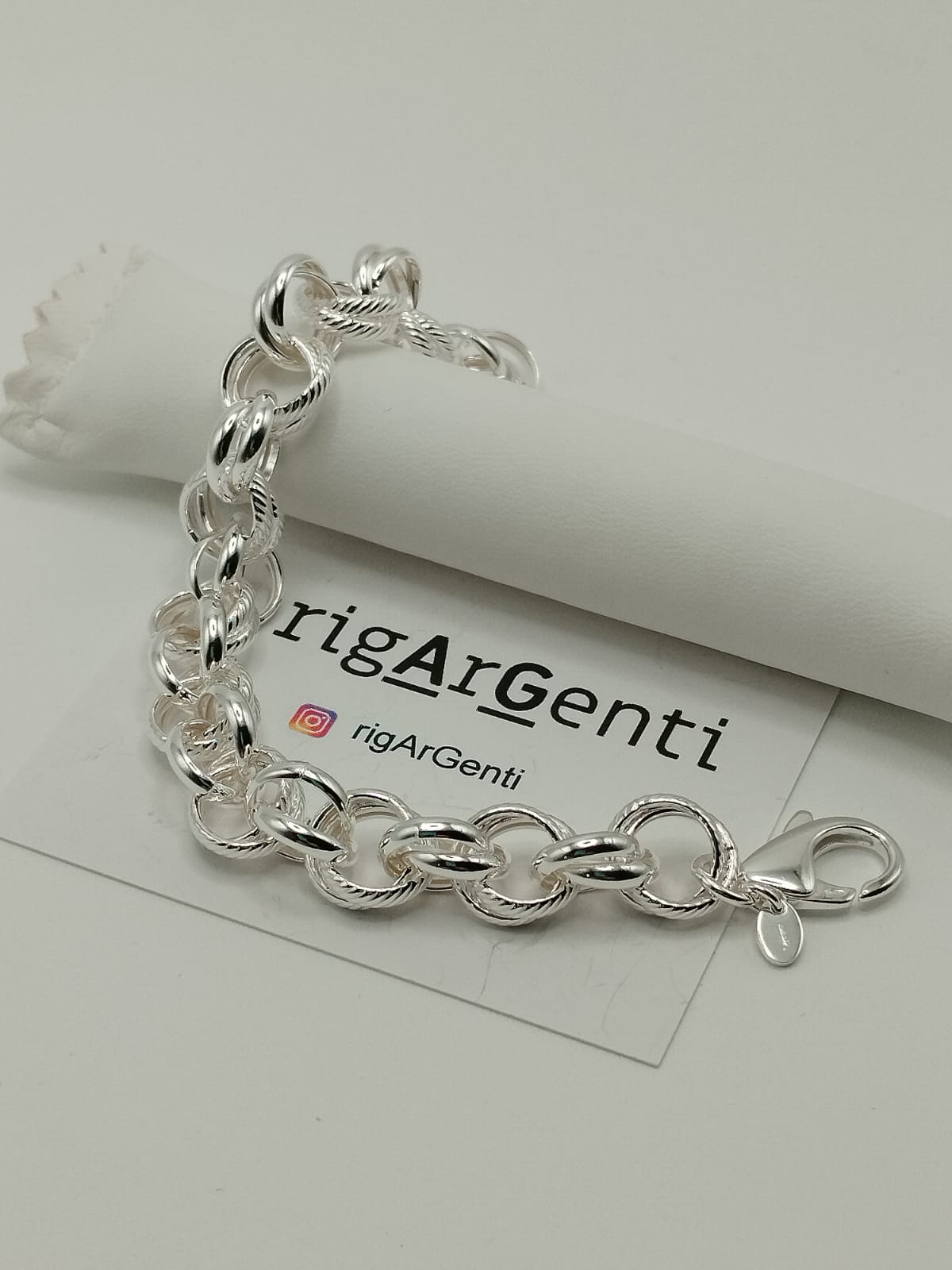 bracciale fantasia in Argento 925 - gr. 12.3