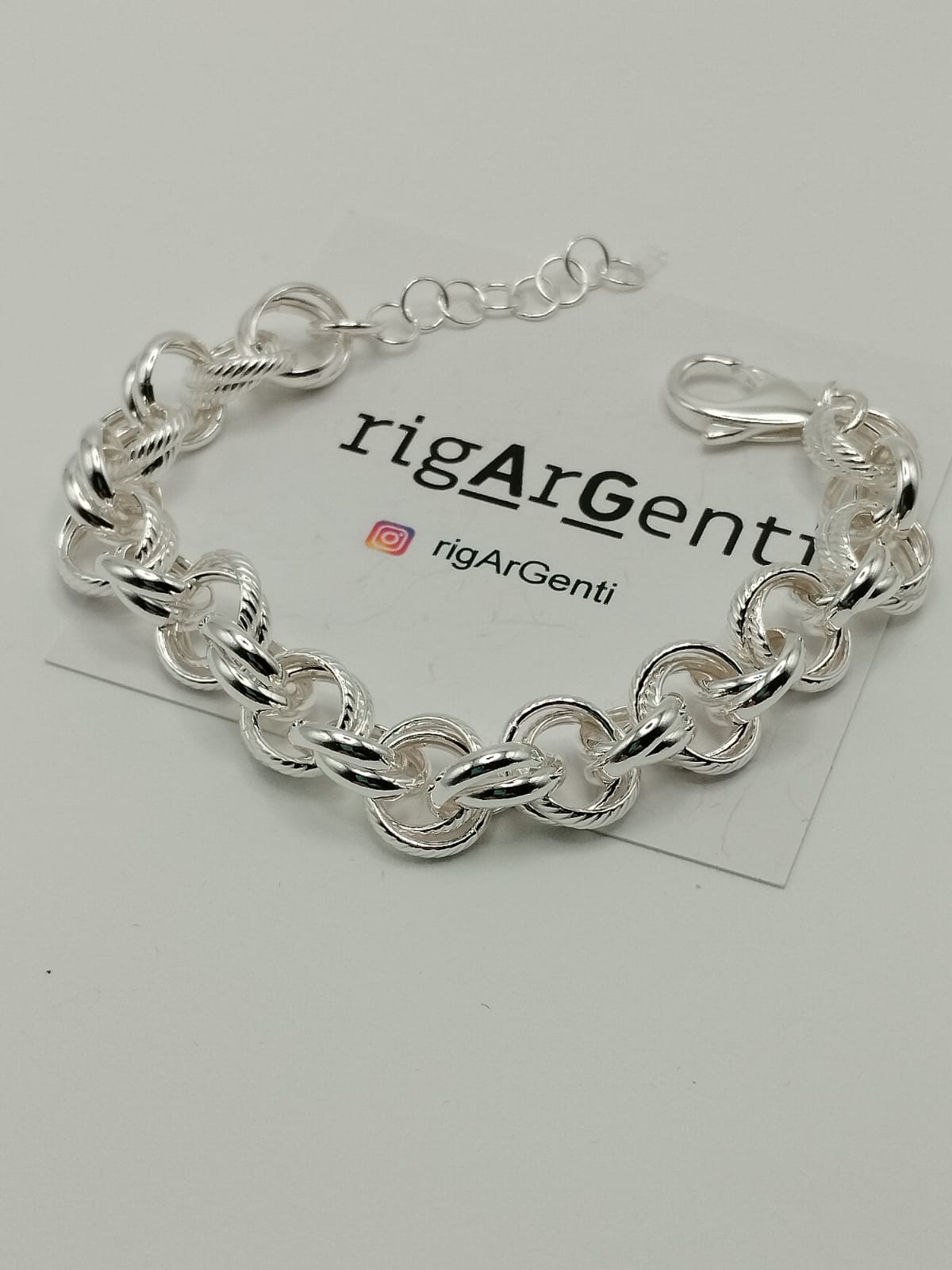 bracciale fantasia in Argento 925 - gr. 12.3