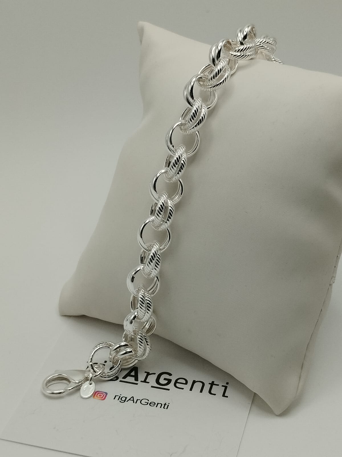 bracciale fantasia in Argento 925 - gr. 12.3