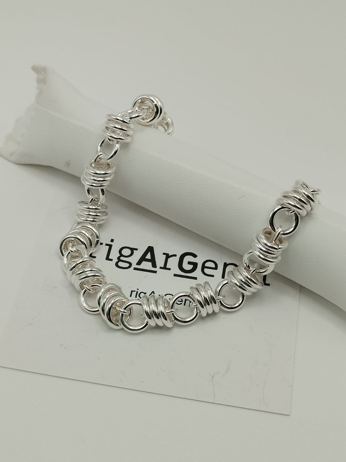 bracciale fantasia in Argento 925 - gr. 14.1