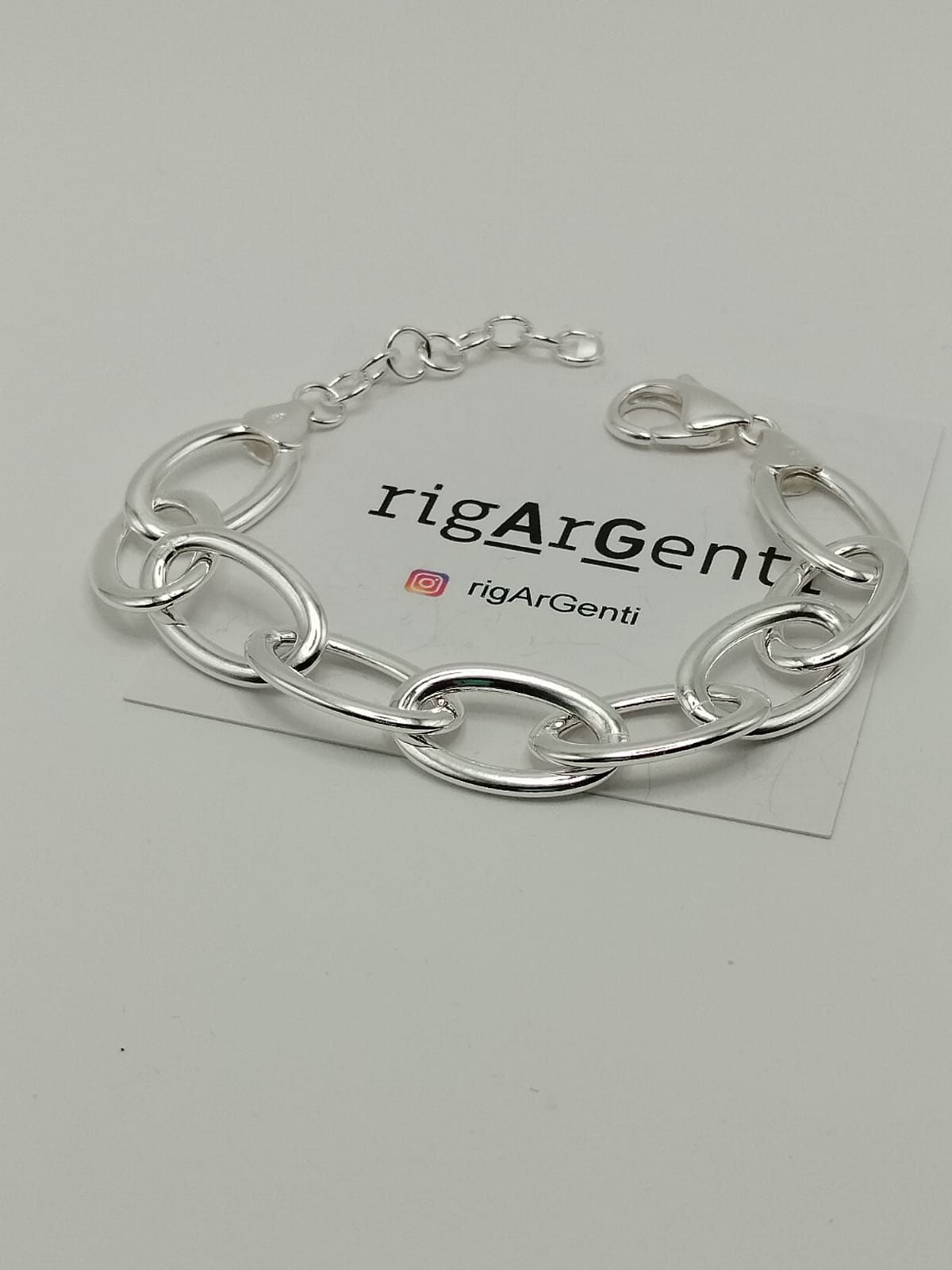 bracciale fantasia in Argento 925 - gr. 12.1