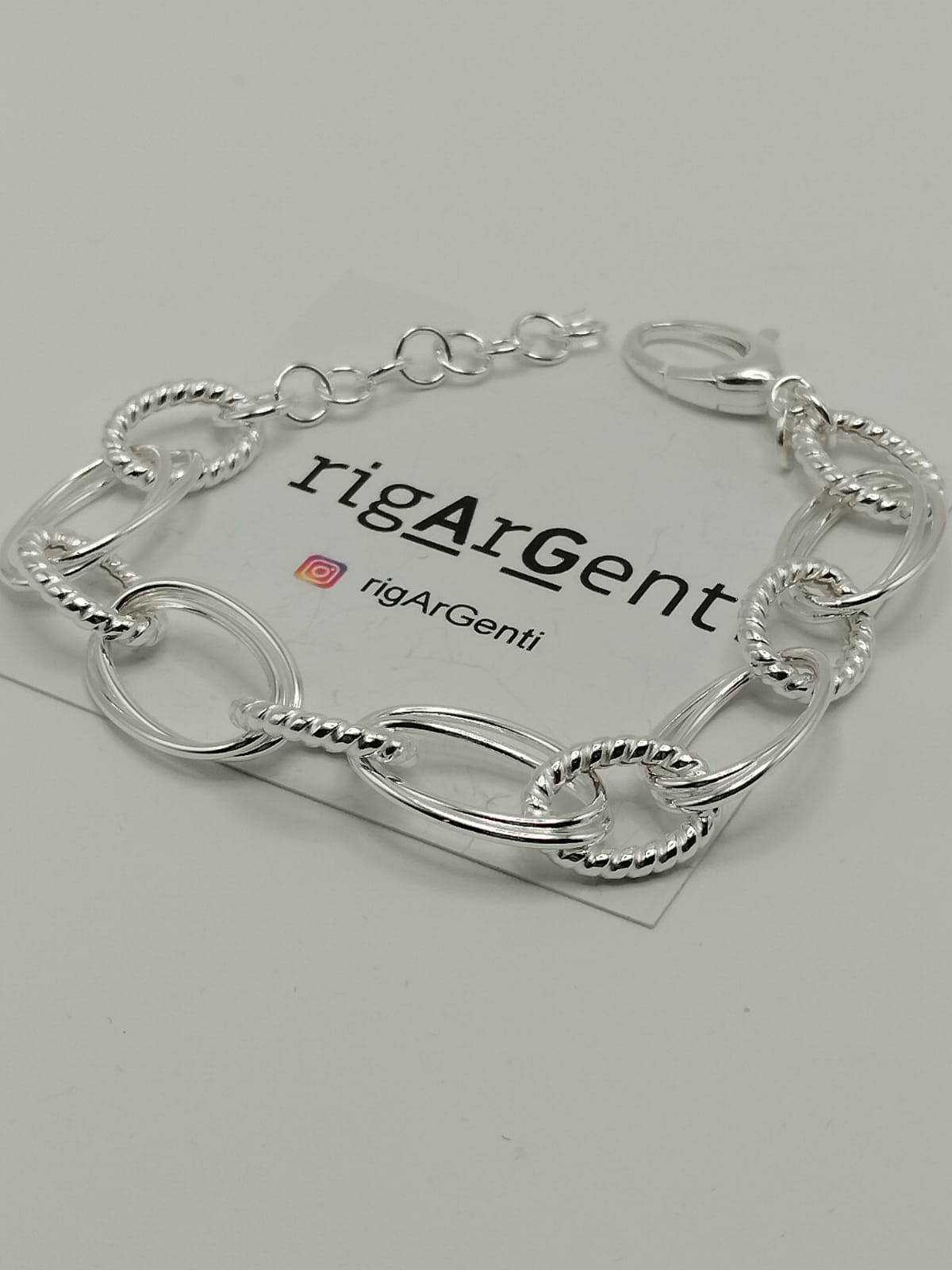 bracciale fantasia in Argento 925 - gr. 12.5