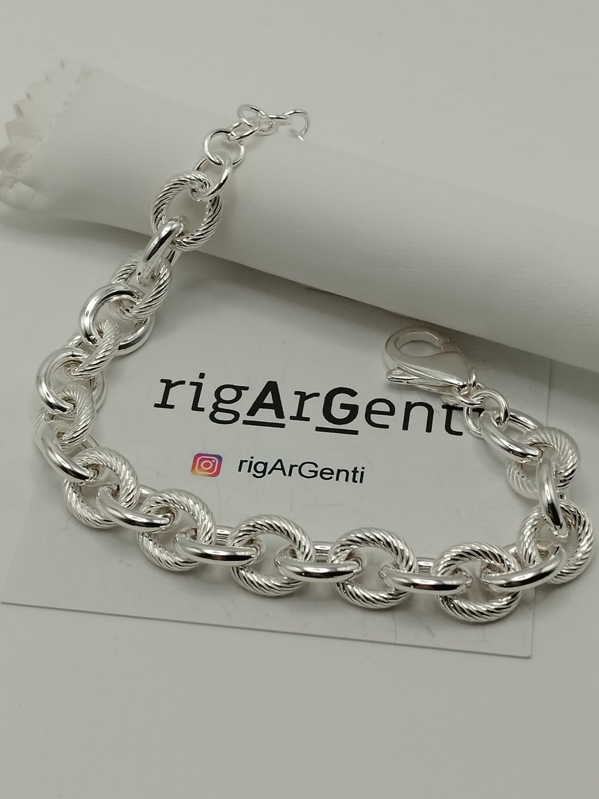 bracciale fantasia in Argento 925 - gr. 14.9