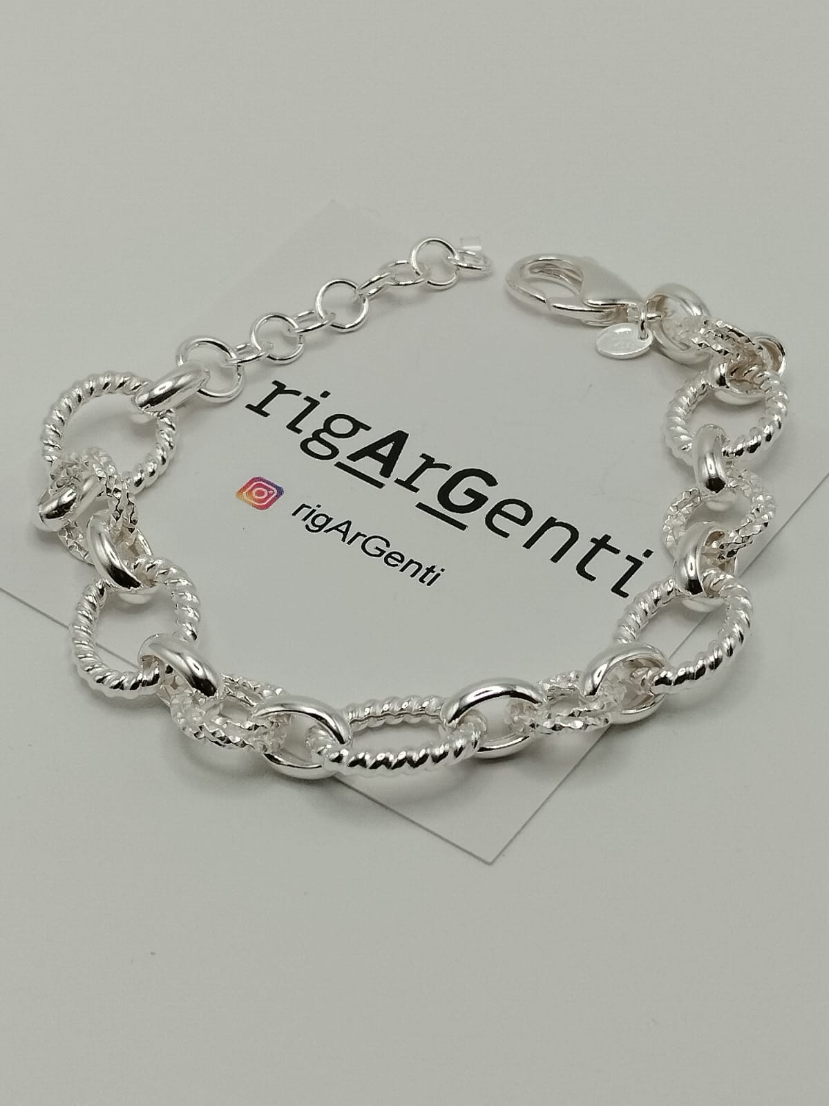 bracciale fantasia in Argento 925 - gr. 12.2