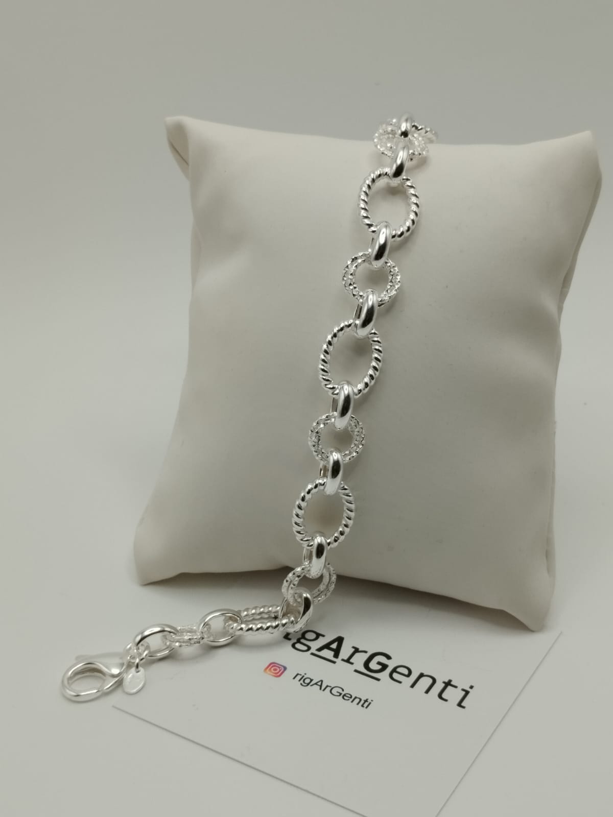 bracciale fantasia in Argento 925 - gr. 12.2