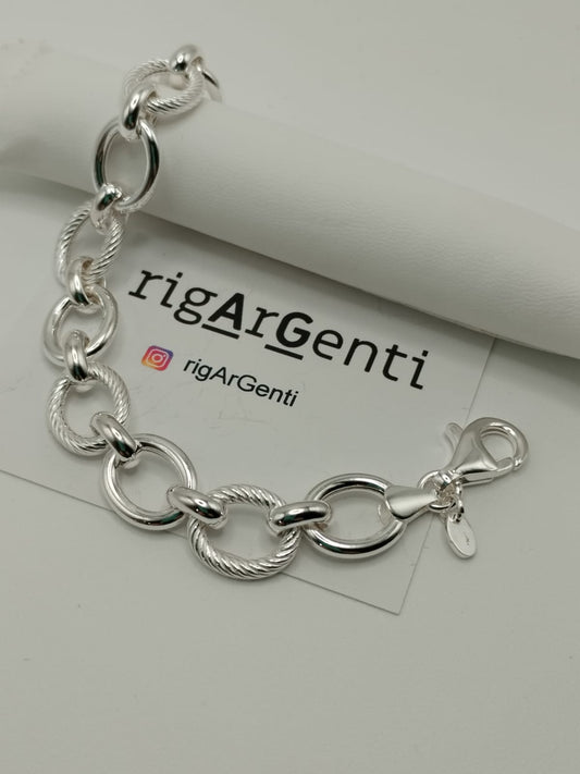 bracciale fantasia in Argento 925 - gr. 10.6