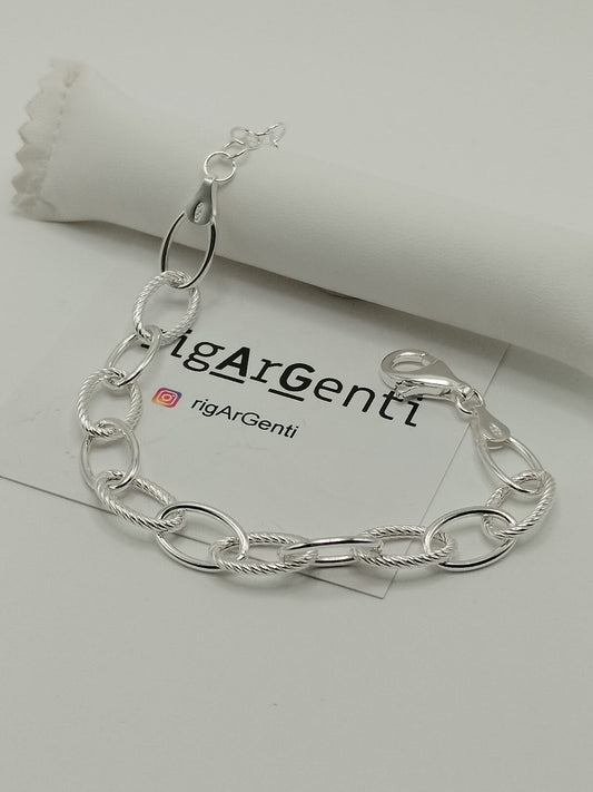 bracciale fantasia in Argento 925 - gr. 6.25