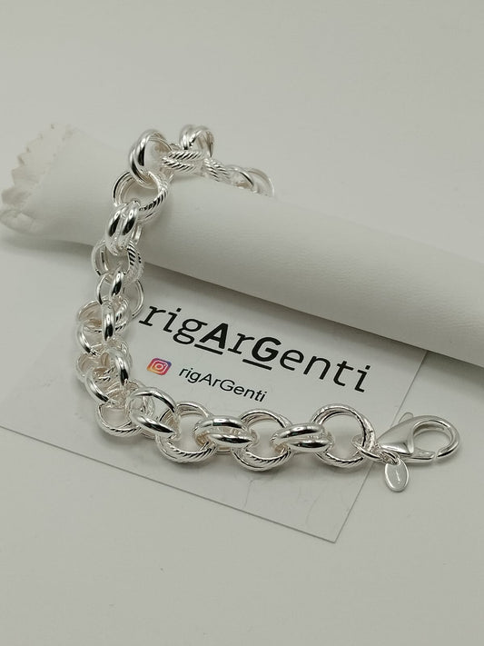 bracciale fantasia in Argento 925 - gr. 12.3