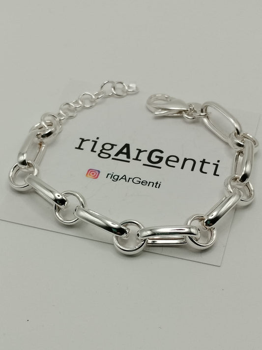 bracciale fantasia in Argento 925 - gr. 11.2