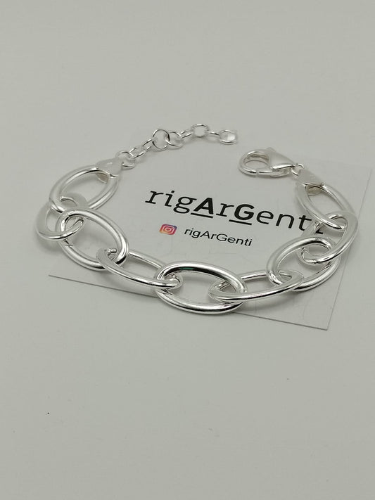 bracciale fantasia in Argento 925 - gr. 12.1