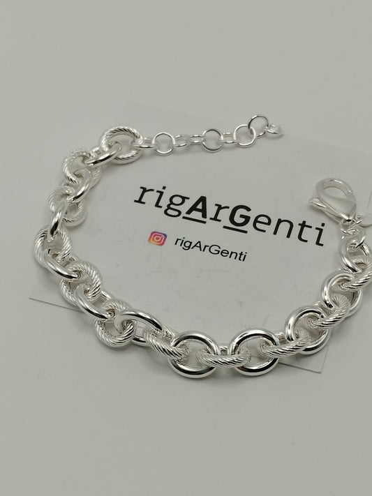 bracciale fantasia in Argento 925 - gr. 14.9