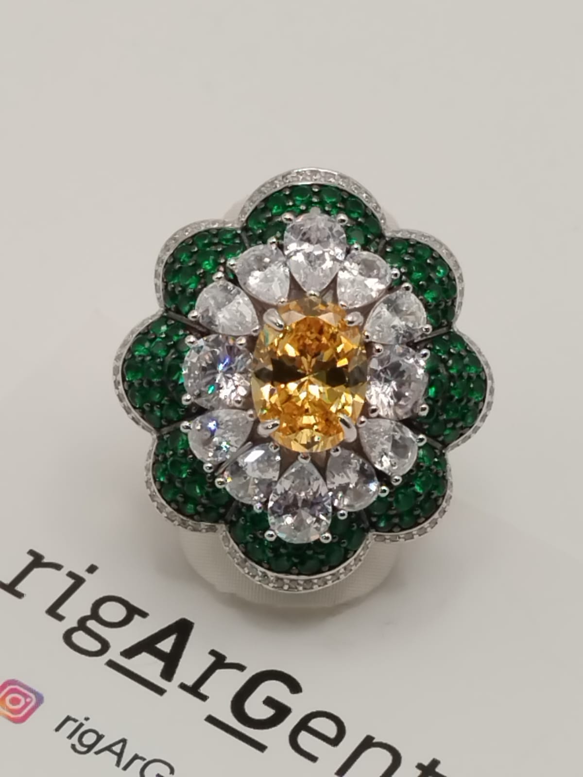 Anello Donna in Argento - La Grand Fleur - misura 56
